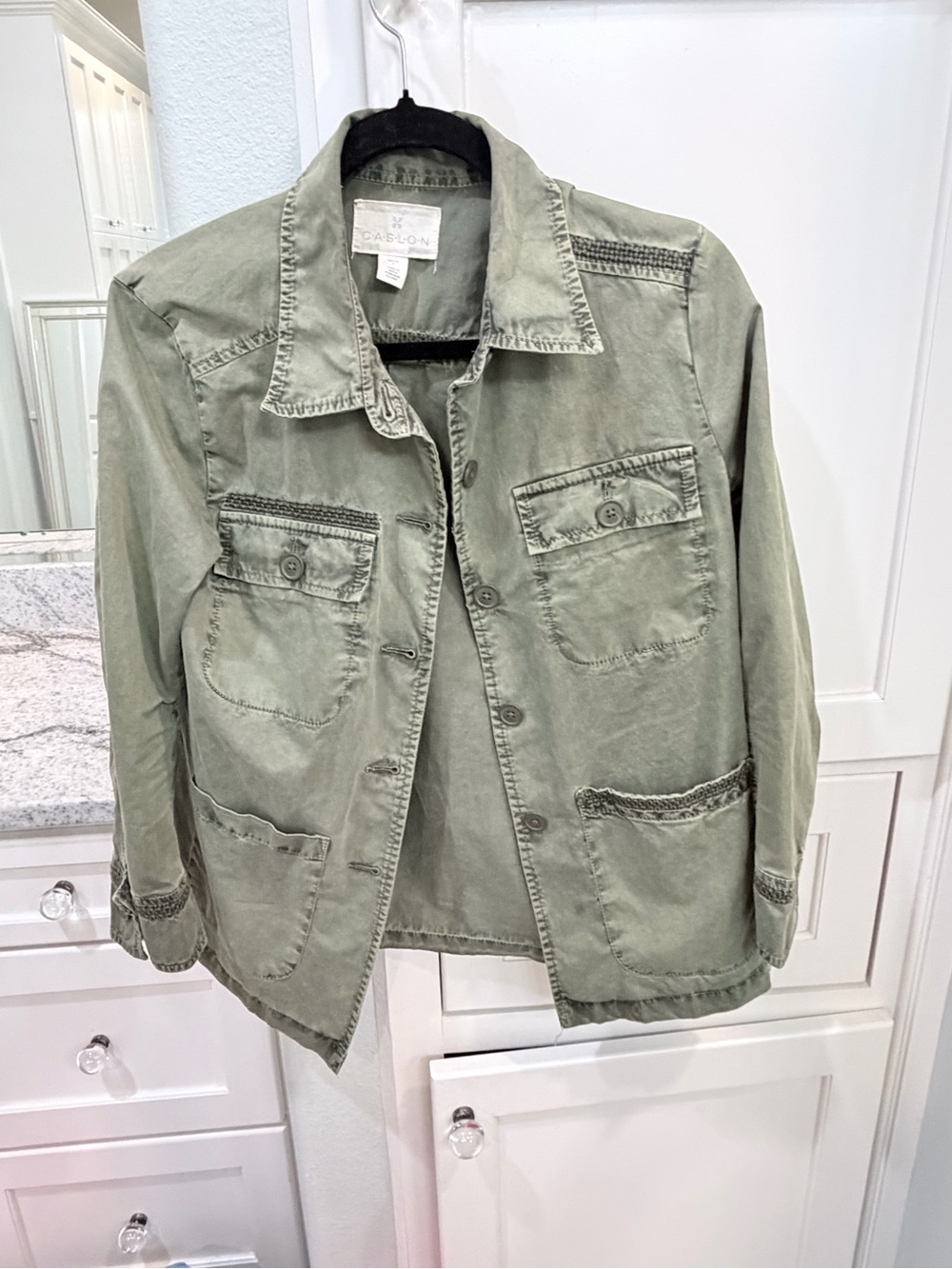 Caslon Faded Olive Utility Jacket